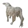 Product image 4 of the product “Standing Bull. Artistic made made from single teak wood pieces. The head is carved wood. The size is 255cm Length. ”